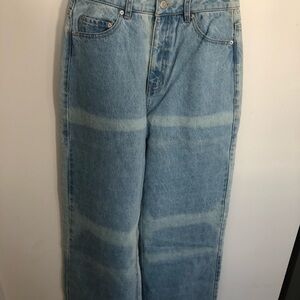 Twik Light Blue Flare & Wide Leg Jeans